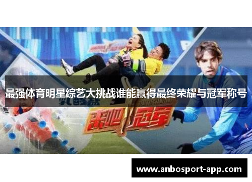 最强体育明星综艺大挑战谁能赢得最终荣耀与冠军称号